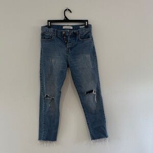 Vintage America Classic Blue Cropped Jeans 2/26